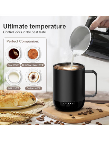 Taza Inteligente Autocalentable vsitoo S3 Pro 400 ml Control APP