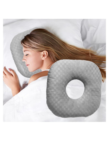 Almohada para Perforación de Orejas Wuronsa Gris 22.86 cm