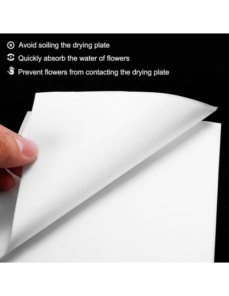 Papel para Prensar Flores PATIKIL 40 x 30 cm 30 Hojas Papel para Prensar Flores PATIKIL 40 x 30 cm 30 Hojas