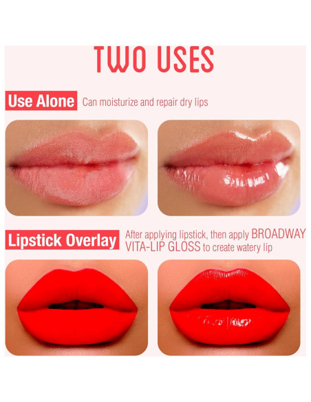 Brillo Labial Ruby Kisses Vita-Lip Durazno 6 Piezas Brillo Labial Ruby Kisses Vita-Lip Durazno 6 Piezas