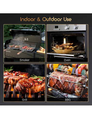 Termómetro de Carne Inkbird IBT-26S WiFi 6 Sondas 20cm