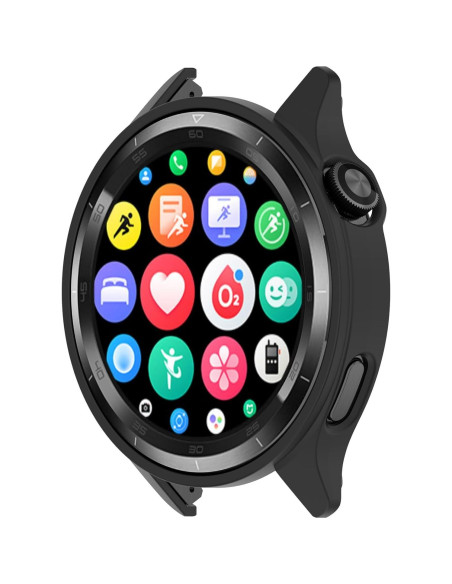 Funda Disscool para Xiaomi Watch S4 - Protector Suave Negro Funda Disscool para Xiaomi Watch S4 - Protector Suave Negro