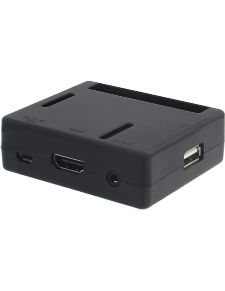 Caja ABS para Raspberry Pi 3A+ eleUniverse con ventilador Caja ABS para Raspberry Pi 3A+ eleUniverse con ventilador