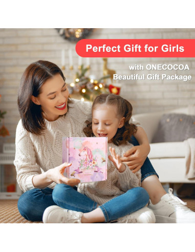Bolso cruzado para niñas OneCocoa con alfabeto personalizado
