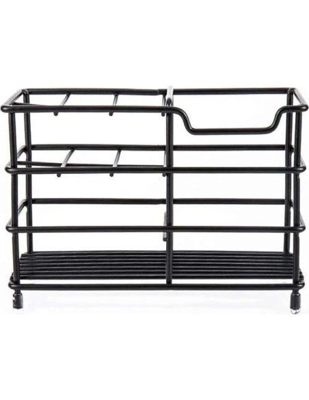 Soporte para Cepillos de Dientes Wbbog de Acero Inoxidable Negro Soporte para Cepillos de Dientes Wbbog de Acero Inoxidable Negro