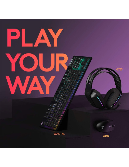 Logitech G305 Ratón Inalámbrico para Juegos 12K DPI Negro Logitech G305 Ratón Inalámbrico para Juegos 12K DPI Negro