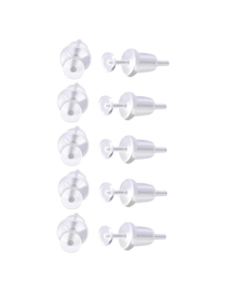 Juego de 10 Studs Retenedores Acrílico 20GA Metal Libre