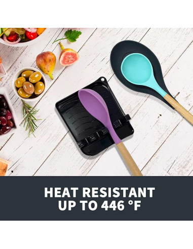 Soporte para Cucharas LSVGOE Antideslizante Resistente al Calor