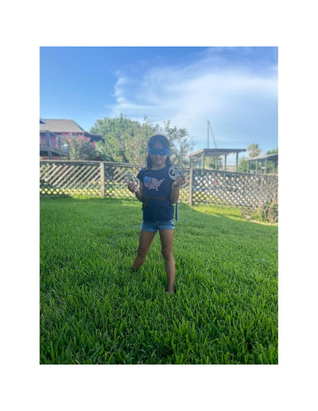 Disfraz de Superhéroe Geamiki Cosplay con Armas 36.83x29.21cm Disfraz de Superhéroe Geamiki Cosplay con Armas 36.83x29.21cm