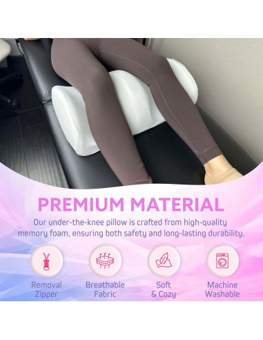 Almohada de Rodilla Espuma Viscoelástica Xolloz - Alivio Dolor