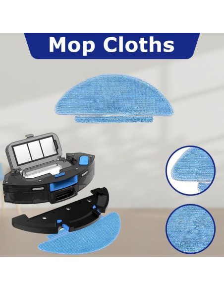 Repuestos para Aspiradora Robot ZHICHENG T10S Tikom L9000 Repuestos para Aspiradora Robot ZHICHENG T10S Tikom L9000