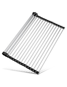 Estante de Secado Plegable Tomorotec 44.9x31.8cm Acero Inoxidable