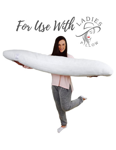 Funda de Almohada de Lino ALMOHADA DE MUJERES 145x41 cm