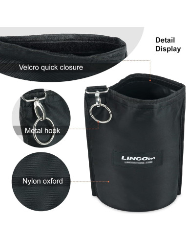 Kit Soporte de Fondo Fotográfico LINCO 10x2.0m Ajustable