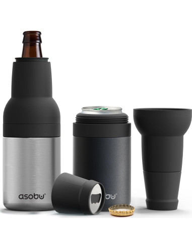 Enfriador de Cerveza Asobu Frosty Beer 2 Go Acero Inoxidable