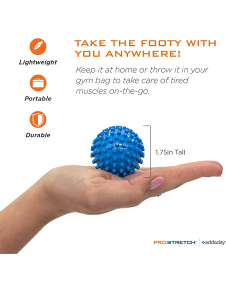 Bola de Masaje ProStretch Footy para Alivio de Fascitis Plantar Bola de Masaje ProStretch Footy para Alivio de Fascitis Plantar