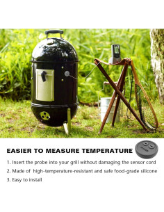 Paquete de 3 Grommets de Sonda YAOAWE para Termómetro de Carne 2