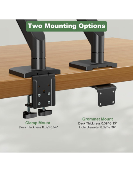 Brazo de Monitor UPGRAVITY para Pantallas 17-57" hasta 25kg Brazo de Monitor UPGRAVITY para Pantallas 17-57" hasta 25kg
