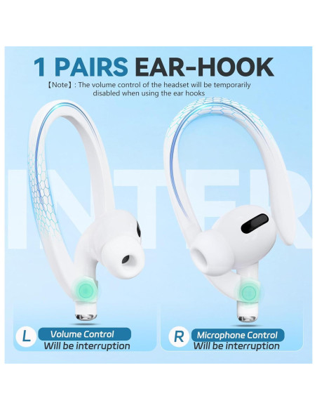 Paquete de 5 correas magnéticas Mooyavia para AirPods - Silicona Paquete de 5 correas magnéticas Mooyavia para AirPods - Silicona