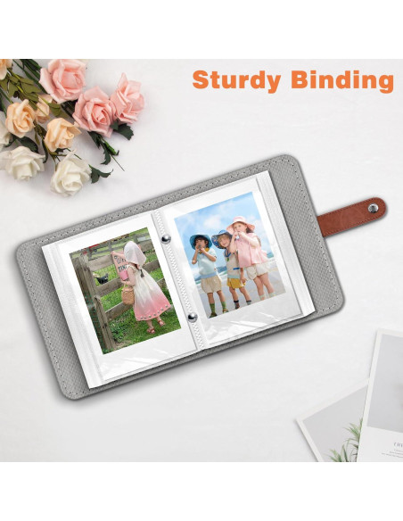 Álbum de Fotos Fintie para Fujifilm Instax Mini - 52 Bolsillos Álbum de Fotos Fintie para Fujifilm Instax Mini - 52 Bolsillos