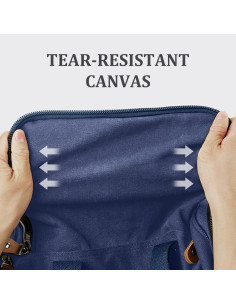 Bolsa de Viaje Expandible Gonex 50L Lona Resistente al Agua 2