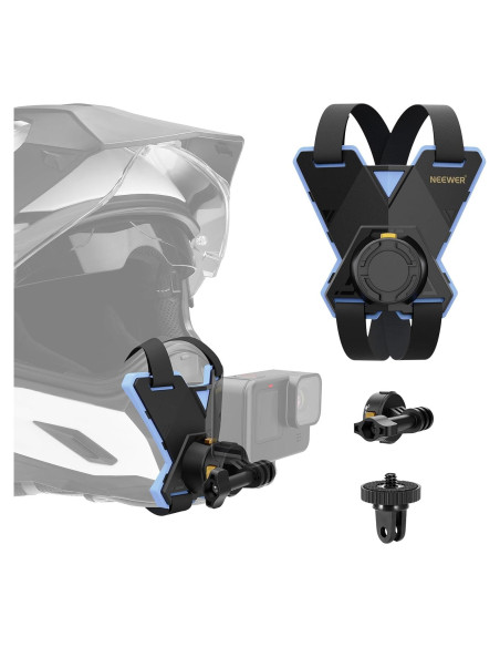 Soporte de Casco NEEWER GP19 para GoPro y DJI Osmo Soporte de Casco NEEWER GP19 para GoPro y DJI Osmo