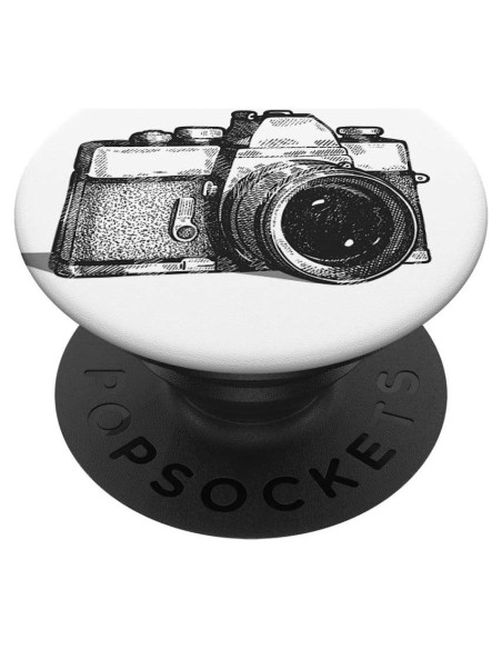 PopSocket Vintage Cámara Blanco PopGrip para Teléfonos y Tabletas PopSocket Vintage Cámara Blanco PopGrip para Teléfonos y Tabletas