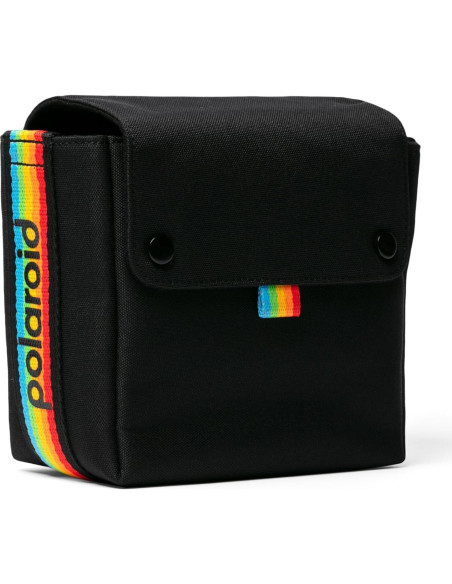 Bolsa de cámara Polaroid Now+ Negra con forro suave Bolsa de cámara Polaroid Now+ Negra con forro suave