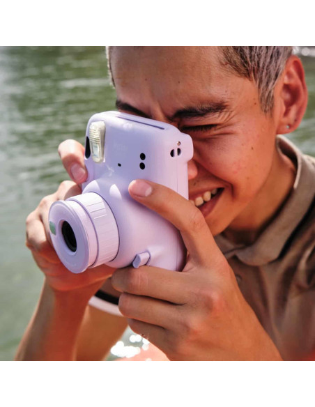 Cámara Instantánea Fujifilm INSTAX MINI 11 Azul + 20 Hojas Cámara Instantánea Fujifilm INSTAX MINI 11 Azul + 20 Hojas