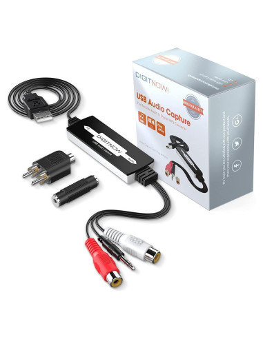 Tarjeta de Captura de Audio USB DIGITNOW BR605 para MP3