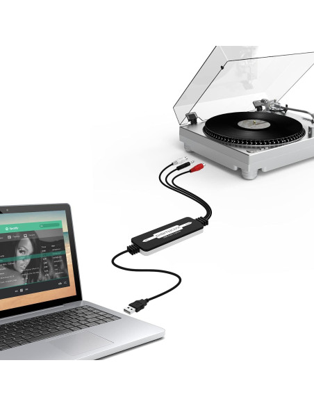 Tarjeta de Captura de Audio USB DIGITNOW BR605 para MP3 Tarjeta de Captura de Audio USB DIGITNOW BR605 para MP3