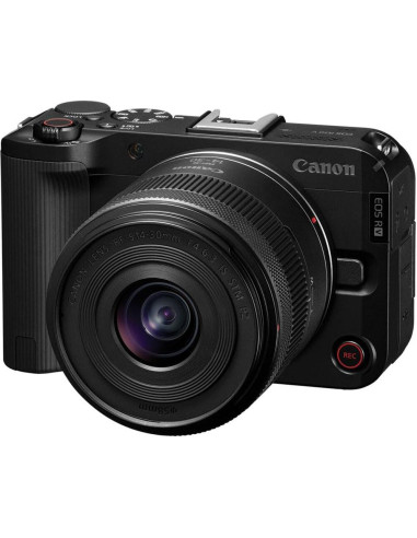 Cámara Canon EOS R50 V + Lente Zoom 14-30mm 24.2MP 4K