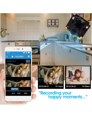 Webcam 4K Hotpet con Lente de 3.6mm y Sensor Sony IMX317