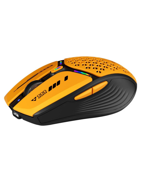 Ratón Inalámbrico Uciefy Bluetooth 5.0/5.1 Recargable USB-C Naranja Ratón Inalámbrico Uciefy Bluetooth 5.0/5.1 Recargable USB-C Naranja