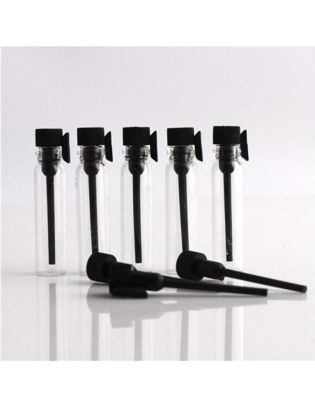 Botellas de Muestra de Perfume Teensery 100 Pcs 1ml Vidrio Botellas de Muestra de Perfume Teensery 100 Pcs 1ml Vidrio