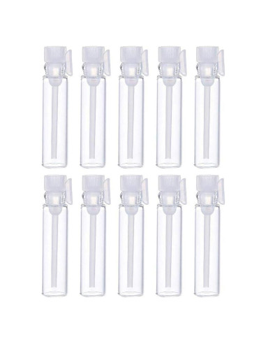 Botellas de Muestra de Perfume Teensery 100 Pcs 1ml Vidrio