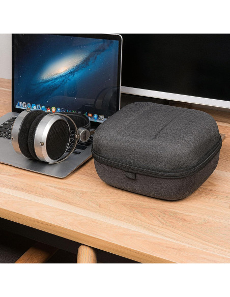 Estuche Duro Geekria para Auriculares HiFiMAN - Gris Oscuro Estuche Duro Geekria para Auriculares HiFiMAN - Gris Oscuro