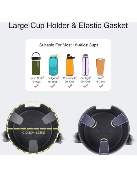Soporte de teléfono de doble taza JINKEY GT10090 ajustable Soporte de teléfono de doble taza JINKEY GT10090 ajustable
