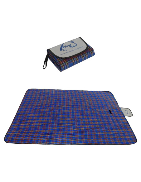 Manta de Picnic Impermeable Wind Tour 150x180 cm Azul Manta de Picnic Impermeable Wind Tour 150x180 cm Azul