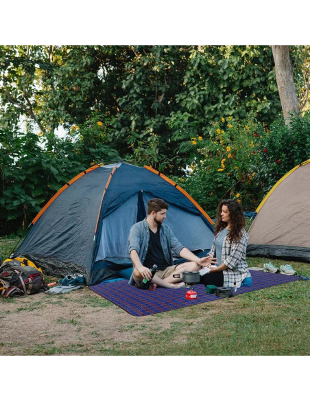 Manta de Picnic Impermeable Wind Tour 150x180 cm Azul Manta de Picnic Impermeable Wind Tour 150x180 cm Azul