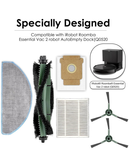 Kit de Accesorios 30 Piezas para iRobot 105 Combo Q0520 Kit de Accesorios 30 Piezas para iRobot 105 Combo Q0520