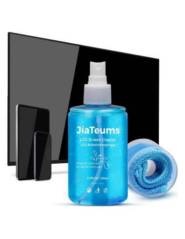 Limpiador de Pantallas Sin Goteo Jiateums 200ml - Spray para TV y Dispositivos