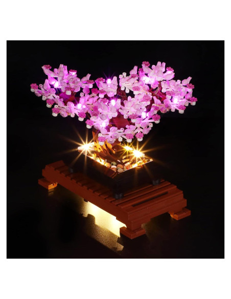Kit de Iluminación LED BRIKSMAX para Árbol Bonsai LEGO 10281 Kit de Iluminación LED BRIKSMAX para Árbol Bonsai LEGO 10281