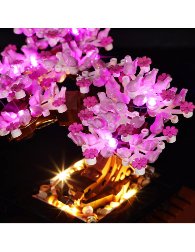 Kit de Iluminación LED BRIKSMAX para Árbol Bonsai LEGO 10281