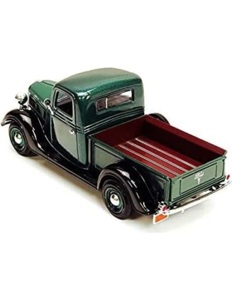 Camioneta Ford 1937 Diecast Motormax Verde 1:24 Camioneta Ford 1937 Diecast Motormax Verde 1:24