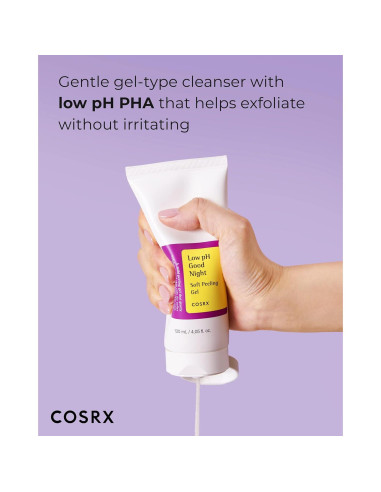 Gel Exfoliante Suave COSRX 120ml PHA para Piel Sensible