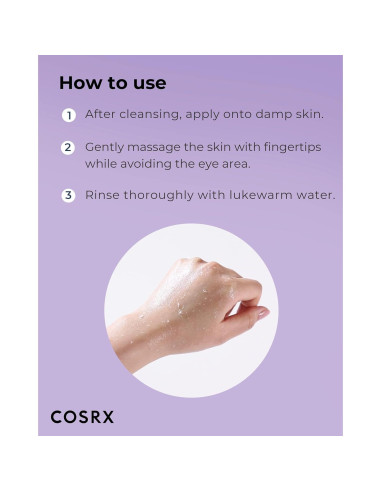 Gel Exfoliante Suave COSRX 120ml PHA para Piel Sensible