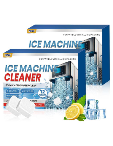 Limpiador Desincrustante para Máquina de Hielo Shantou - 12 Tabletas