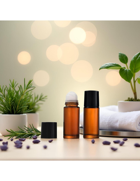 2 Botellas de Vidrio 30ml Galepromot para Aceites Esenciales 2 Botellas de Vidrio 30ml Galepromot para Aceites Esenciales