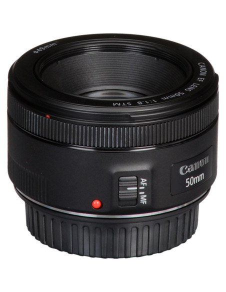 Lente Canon EF 50mm f/1.8 STM + 128GB + Filtro UV + Kit 18 Piezas Lente Canon EF 50mm f/1.8 STM + 128GB + Filtro UV + Kit 18 Piezas